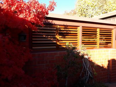 Cedar Shutters with Marine Grade Clear Lacquer