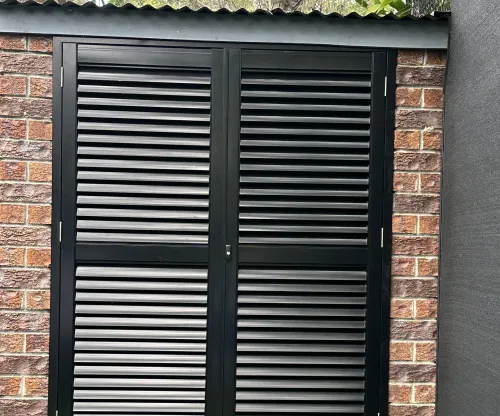 Aluminium Shutter Doors