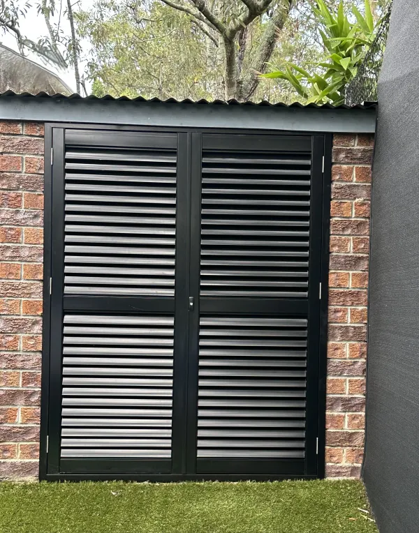 Aluminium Shutter Doors