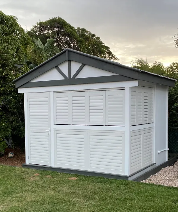 Retreat with Aluminium Shutters