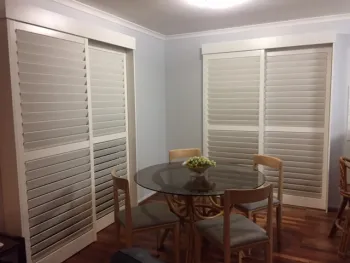 Dining Room Sliding Shutters
