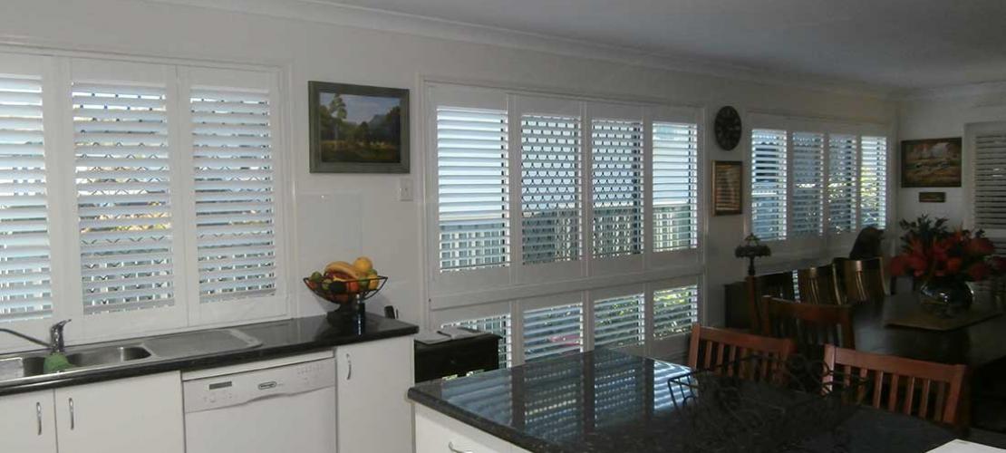 Easily installed interior shutters